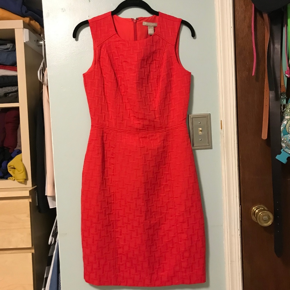 Banana Republic Red Dress NWT